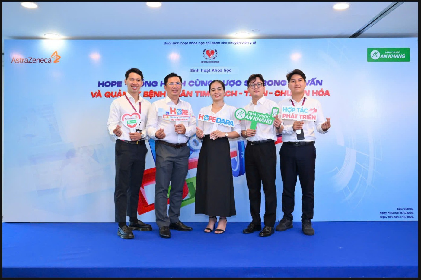 Sinh hoạt khoa học HOPE - AstraZeneca & An Khang