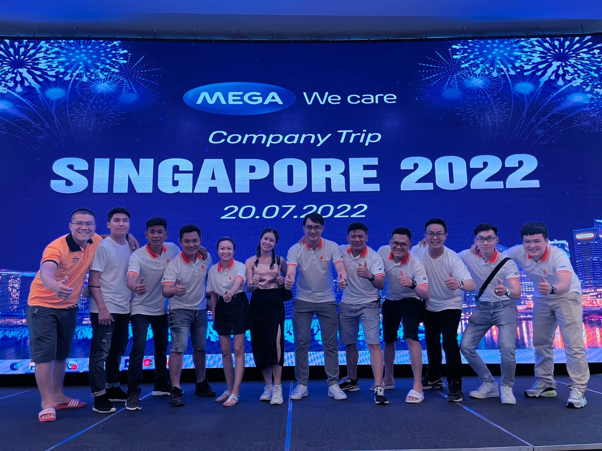 Company trip cùng tập đoàn Mega We Care
